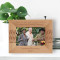 How Do You Call A Person Who Is Happy On Monday Personalized Wooden Frame-6" x 4" Brown Horizontal