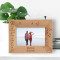 What Do You Call A Person Who Is Happy On Monday Personalized Wooden Frame-6" x 4" Brown Horizontal