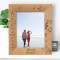 What Do You Call A Person Who Is Happy On Monday Personalized Wooden Frame 8" x 10" Brown (Vertical)
