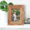 The Celebration Of Old Memories & New Beginnings Personalized Wooden Frame 3 1/2" x 5" Brown (Vertical)