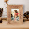 A Little Bit Older And A Lot More Fabulous Personalized Wooden Frame 3 1/2" x 5" Brown (Vertical)