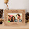 A Little Bit Older And A Lot More Fabulous Personalized Wooden Frame-6" x 4" Brown Horizontal