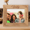 A Little Bit Older And A Lot More Fabulous Personalized Wooden Frame-10" x 8" Brown Horizontal