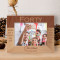 Wishing You A Beautiful Day Personalized Wooden Frame-7" x 5" Brown Horizontal