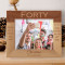 Wishing You A Beautiful Day Personalized Wooden Frame-10" x 8" Brown Horizontal