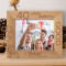 40 Never Looked So Good Personalized Wooden Frame-10" x 8" Brown Horizontal