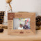 May All Your Hopes & Dreams Come True Personalized Wooden Frame-5" x 3 1/2" Brown Horizontal