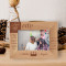 May All Your Hopes & Dreams Come True Personalized Wooden Frame-6" x 4" Brown Horizontal
