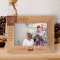 May All Your Hopes & Dreams Come True Personalized Wooden Frame-7" x 5" Brown Horizontal
