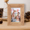 May You Have All The Love Your Heart Can Hold Personalized Wooden Frame 4" x 6" Brown (Vertical)