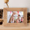 May You Have All The Love Your Heart Can Hold Personalized Wooden Frame-7" x 5" Brown Horizontal