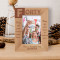 May All Your Dreams Come True Personalized Wooden Frame 4" x 6" Brown (Vertical)