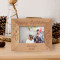 Happy Birthday Personalized Wooden Frame-5" x 3 1/2" Brown Horizontal