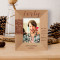 I Hope Your Big Day Is Filled With Lightness Personalized Wooden Frame 3 1/2" x 5" Brown (Vertical)