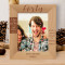 I Hope Your Big Day Is Filled With Lightness Personalized Wooden Frame 8" x 10" Brown (Vertical)