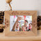 40th Birthday Personalized Wooden Frame-7" x 5" Brown Horizontal