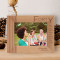 May You Always Have That Shining Smile Like Today Personalized Wooden Frame-7" x 5" Brown Horizontal