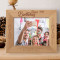 Happy 40th Birthday Personalized Wooden Frame-10" x 8" Brown Horizontal