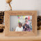 Happy 40th Birthday Personalized Wooden Frame-7" x 5" Brown Horizontal