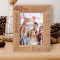 40th Birthday Personalized Wooden Frame 5" x 7" Brown (Vertical)
