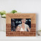 My Baptism Day Personalized Wooden Frame-6" x 4" Brown Horizontal
