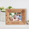My Baptism Personalized Wooden Frame-5" x 3 1/2" Brown Horizontal
