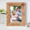 My Baptism Personalized Wooden Frame 5" x 7" Brown (Vertical)