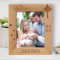 My Baptism Personalized Wooden Frame 8" x 10" Brown (Vertical)