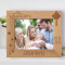 My Baptism Personalized Wooden Frame-10" x 8" Brown Horizontal