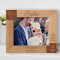 Baptism For You My Child I Wish Two Things Personalized Wooden Frame-10" x 8" Brown Horizontal