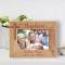 My Baptism Day Personalized Wooden Frame-6" x 4" Brown Horizontal