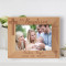 My Baptism Day Personalized Wooden Frame-7" x 5" Brown Horizontal