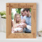 My Baptism Day Personalized Wooden Frame 8" x 10" Brown (Vertical)