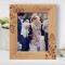 Baptism Personalized Wooden Frame 8" x 10" Brown (Vertical)