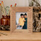 I Love Every Moment Spent With You Personalized Wooden Frame 3 1/2" x 5" Brown (Vertical)