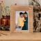 I Love Every Moment Spent With You Personalized Wooden Frame 4" x 6" Brown (Vertical)
