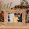 I Love Every Moment Spent With You Personalized Wooden Frame-6" x 4" Brown Horizontal