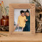 I Love Every Moment Spent With You Personalized Wooden Frame 5" x 7" Brown (Vertical)