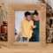 I Love Every Moment Spent With You Personalized Wooden Frame 8" x 10" Brown (Vertical)