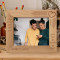 I Love Every Moment Spent With You Personalized Wooden Frame-10" x 8" Brown Horizontal