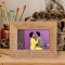 Why She Loves Him Personalized Wooden Frame-6" x 4" Brown Horizontal