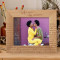 Why She Loves Him Personalized Wooden Frame-10" x 8" Brown Horizontal