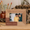 How Long Will I Love You Personalized Wooden Frame-5" x 3 1/2" Brown Horizontal