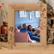 Love Birds Personalized Wooden Frame 8" x 10" Brown (Vertical)