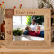 I Love You Forever And Ever Personalized Wooden Frame-10" x 8" Brown Horizontal