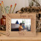 Love You Like Crazy Personalized Wooden Frame-6" x 4" Brown Horizontal