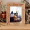 Love You Like Crazy Personalized Wooden Frame 5" x 7" Brown (Vertical)