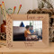 Love You Like Crazy Personalized Wooden Frame-7" x 5" Brown Horizontal