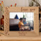 Love You Like Crazy Personalized Wooden Frame-10" x 8" Brown Horizontal
