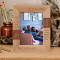 Sitting Next To You Doing Absolutely Nothing Personalized Wooden Frame 5" x 7" Brown (Vertical)